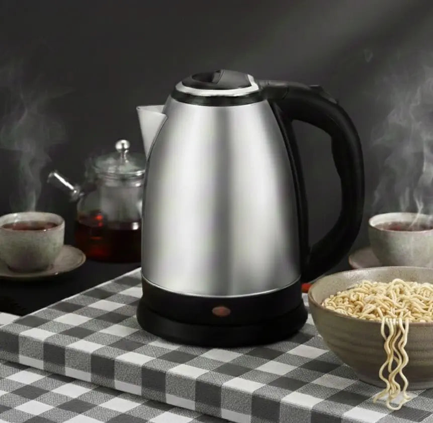 Imported Electric Kettle 2L Litre Stainless Steel 1500W